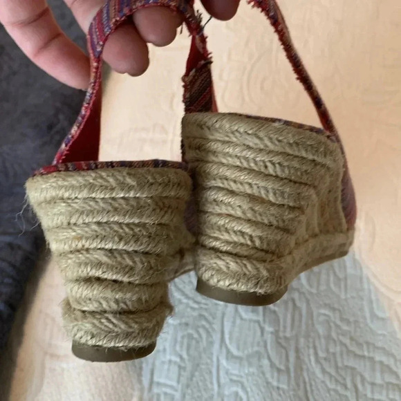 Pinstripe wedges  9 - Picture 8 of 8